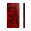 Bold Red Abstract Tough Phone Case - Durable & Unique Protection