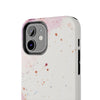 Artistic Tough Phone Cases - Vibrant Watercolor Splash Design