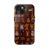 Colorful Animal-Inspired Tough Phone Case - Durable Protection for Animal Lovers