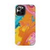 Vibrant Abstract Tough Phone Case | Colorful Protective Cover for Trendsetters