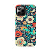 Flower Power Tough Phone Cases - Vibrant Floral Design