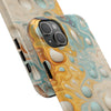 Artistic Marble Tough Phone Case - Stylish and Durable Protection