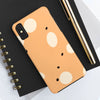 Abstract Polka Dot Tough Phone Case - Durable Protective Cover for Stylish Communication