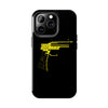 Tough Phone Case - Stylish Gun Design for Protection & Style