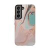 Artistic Marble Tough Phone Case - Stylish & Durable Protection