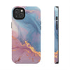 Elegant Marble Design Tough Phone Case - Stylish & Durable Protective Cover