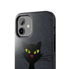 Halloween Black Cat Tough Phone Case