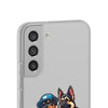 Playful Dog Duo Flexi Cases - Perfect for Pet Lovers