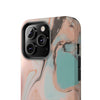 Artistic Marble Tough Phone Case - Stylish & Durable Protection