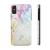 Colorful Marble Tough Phone Case - Durable and Stylish Protection