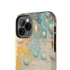 Artistic Marble Tough Phone Case - Stylish and Durable Protection