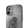 Stylish Tough Phone Cases with Artful Line Drawing - Perfect Gift for Teens and Young Adults