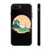 Tough Phone Case - Serene Sailing Sunset Design