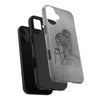 Stylish Tough Phone Cases with Artful Line Drawing - Perfect Gift for Teens and Young Adults