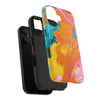 Vibrant Abstract Tough Phone Case | Colorful Protective Cover for Trendsetters