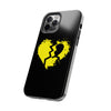 Broken Heart Tough Phone Case - Durable Design for Trendsetters