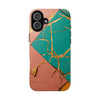 Stylish Tough Phone Cases with Elegant Geometric Design