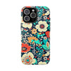 Flower Power Tough Phone Cases - Vibrant Floral Design