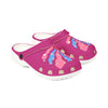 Vibrant Floral EVA Foam Rubber Shoes - Comfortable Casual Slip-Ons