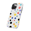 Colorful Polka Dot Tough Phone Case - Durable & Stylish for Everyday Use