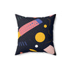 Modern Geometric Decorative Pillow - Abstract Design