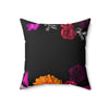 Floral Elegance Throw Pillow - Vibrant Decorative Cushion for Home Décor