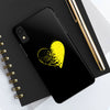 Bold Heart Tough Phone Case - Durable & Stylish Protection for Your Device