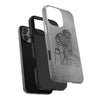 Stylish Tough Phone Cases with Artful Line Drawing - Perfect Gift for Teens and Young Adults