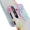 Colorful Marble Tough Phone Case - Durable and Stylish Protection